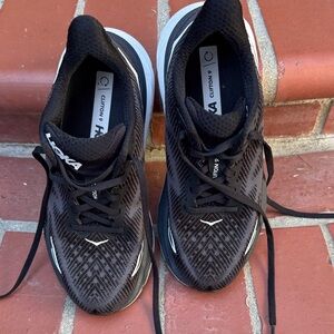 Hoka Women’s Black Clifton 9 Running Shoes